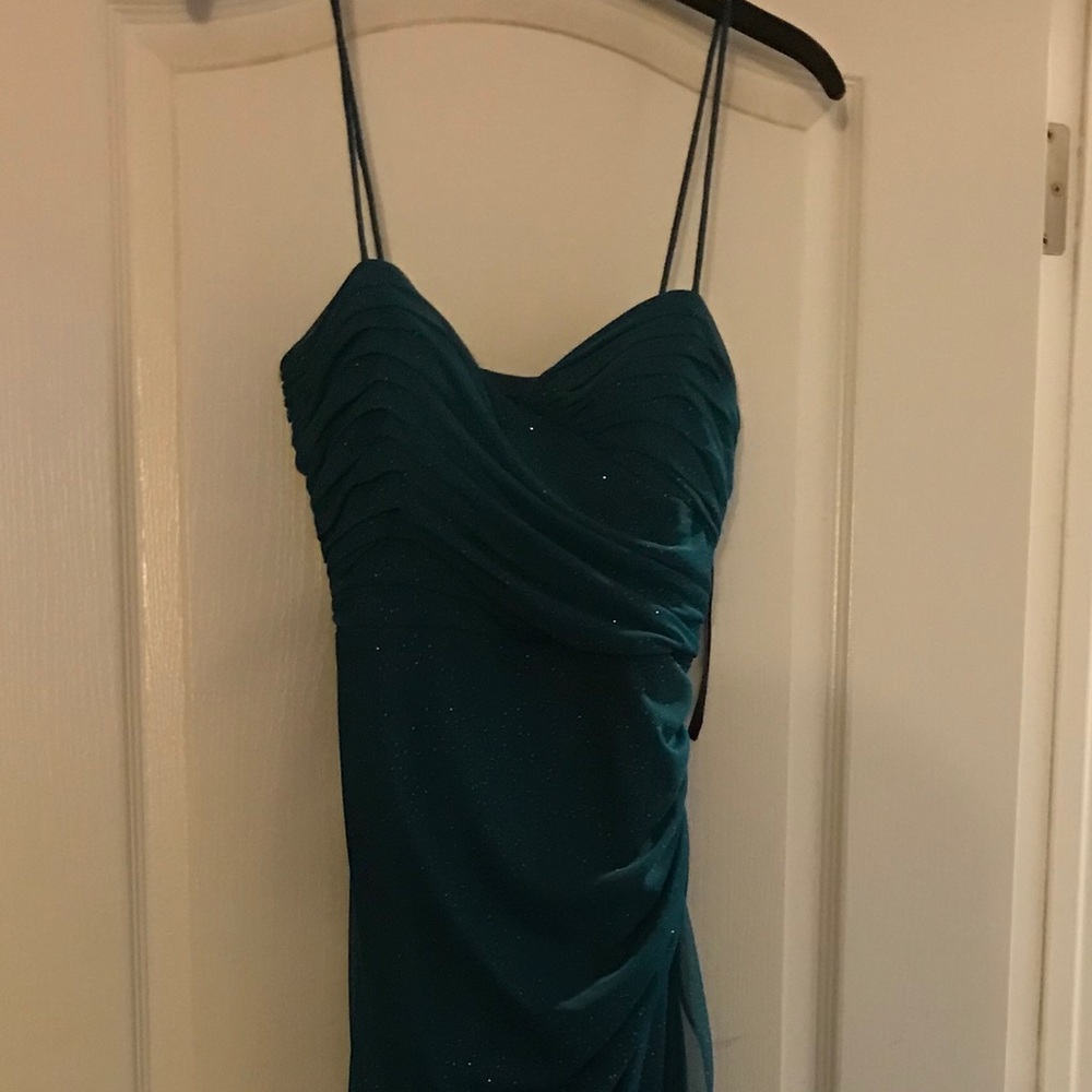 Emerald green prom dress or formal